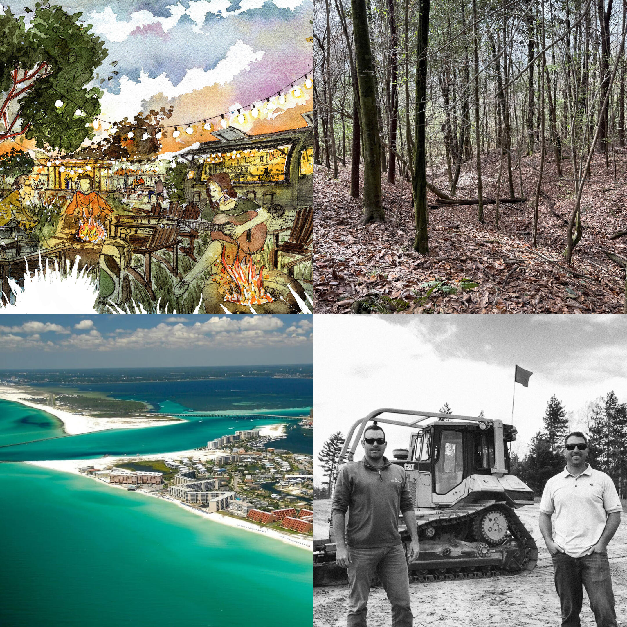 Old Charlie 4 Block Images of Old Charlie: 1. Goat Track Hill 2. The site 3. Rhebb & Johns 4. The Emerald Coast